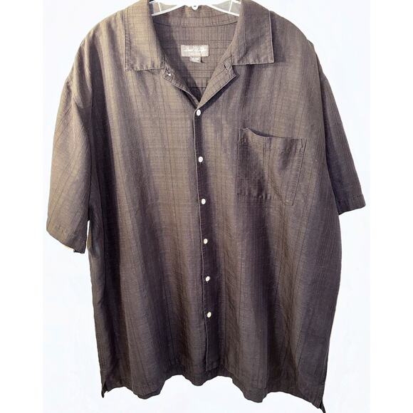 David Taylor Collection Shirt Mens 2XL Black Button Up Front Bowling Rockabilly - Picture 1 of 8
